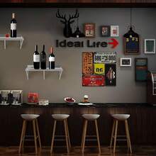 Wall Mounted Kitchen Racks - 48*18*12 pouces - Voir 6