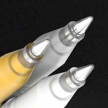 Set de 3 bolígrafos de gel metálicos (oro, plata, blanco), con flujo de tinta suave y cobertura fuerte, bolígrafos resaltadores para papel negro, diarios, elaboración de tarjetas, scrapbooking, bocetos, acentos de acuarela, manualidades DIY