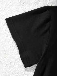 Camisetas para niñas jóvenes - Negro - Ver 5