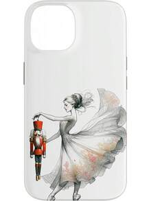 Christmas Ballerina Nutcracker Print Case For IPhone 142025.1 - IPhone X/XS - View 1