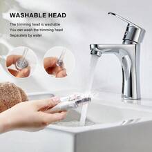 Electric Eyebrow Trimmer,Rechargeable 2 In 1 Facial Hair Trimmer,Portable Lady Shaver Razor For Lip,Facial Body Hair Removal Tool Daily,Mother's Day Gift - White - View 6