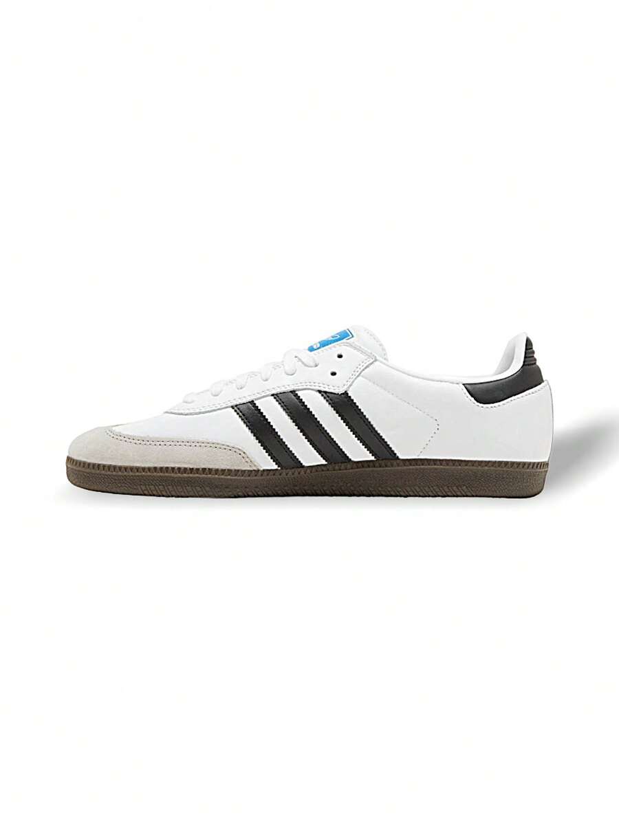 Giày thể thao nam Adidas Samba ADV Cloud thấm hút mồ hôi thoáng khí ấm áp đa năng logo chắc chắn độ đàn hồi tốt dễ giặt nhanh khô thể thao ngoài trời chạy bộ hàng ngày trường học màu trắng đen gz8477 - Trắng/Đen - Xem 1