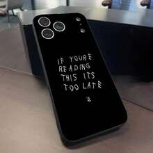 Funda de teléfono SSS4U D-Drake nuevo álbum compatible con  17,16,15,14,13,12,11,Pro,Max,Plus,X,XS,SE4,E,Mini, funda negra suave, compatible con funda de  17, funda de  17 Pro, funda de  17 Pro Max - z4 - Ver 8