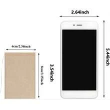 100pcs/Pack Tea Infuser Bags, 100% Natural Wood Pulp Paper Material, Suitable For Loose Leaf Tea, Individual Drawstring Packaging (Wood Pulp Tea Bags, 100pcs, 2.36*3.15 Inches) - Brown - View 9