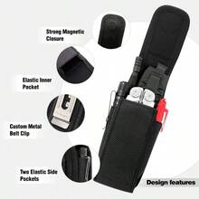 - Funda de repuesto para, Bolsa de cierre magntico para Wave Plus Wingman Charge Surge 300 sin seal P2 P4. Se adapta a herramientas de hasta 4.5 pulgadas de - Negro - - Ver 5