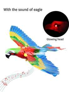 1 Stück automatisch rotierendes Papagei Dekor interaktives Katzen Spielzeug