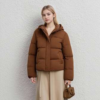 Adidas 阿迪達斯2025年新款女裝輕運動外套上衣鴨絨羽絨服