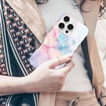 For IPhone 15/14/13 Case Cute Design Strong Magnetic Cute Slim [Compatible With MagSafe] Wireless Charging Phone Case 2 In 1 Shockproof Heavy Duty Protection Cover 6.1", Turtle Shell2025.1apple006 - Đá cẩm thạch màu - Xem 8
