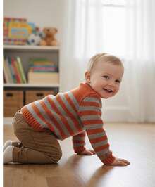 Young Boys Sweaters - Multicolor - View 4