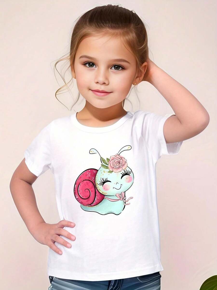 Camisetas para niñas - Blanco - Ver 1