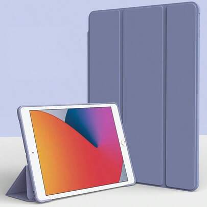 TenYide 带唤醒功能的三折 PC 保护壳，适用于 iPad/MatePad/Honor Pad/Tab 各种型号和尺寸，颜色可选