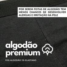 Kit 3 Cuecas Boxer Box Masculino Algodão Confortável Básicas - Preto - Visão 10