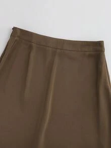Chiếc váy đa năng mặt satin thanh lịch này là sự lựa chọn hoàn hảo cho mùa xuân. Rất phù hợp cho những buổi đi chơi hàng ngày, du lịch, tiệc tùng, ngày Valentine và các buổi hẹn hò. (Không bao gồm thắt lưng) Mùa hè - Màu be - Xem 4