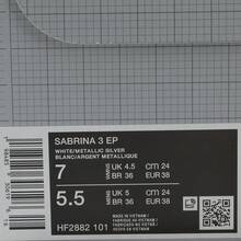 Nike Giày bóng rổ cổ thấp SABRINA 3 EP HF2882-101 Unisex - trắng - Xem 6