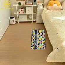 Alfombra decorativa antideslizante diseño moderno suave y resistente para hogar NF0140090 alfombra decorativa antideslizante diseño moderno suave resistente ideal sala comedor dormitorio pasillo medidas estandar múltiples colores textura premium fácil limpieza duradera proteccion superficie comodidad estetica envio rapido garantia calidad - Multicolor - Ver 5