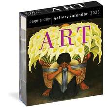 Art Page-A-Day Gallery Calendar 2023: The Next Best Thing to Exploring Your Favorite Museum - como en la foto - Ver 1