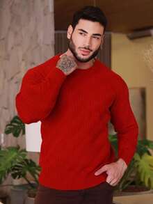 TRICOT DE LUXO Men Sweaters - Red - View 8