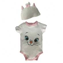 Disney Printed Multi-Garment Baby Outfit With Hat - White - View 2