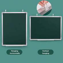 1X Large-Sized Writing And Drawing Board, Capable Of Using Chalk And Oil-Based Pens For Writing And Drawing, Suitable For School, Home Use, Company, Conference, And Store Messages - Multicolor - View 10