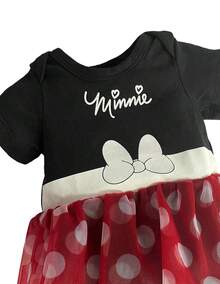 Disney Printed Multi-Garment Baby Outfit With Hat - Merah - View 3