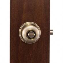 Copper Creek BK2040AB Ball Door Knob Keyed Entry Function 1 Pack In Antique Brass P 210085604