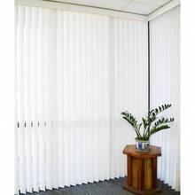 White Vertical Blinds Slats Sliding Door Window Patio 12 Pack - White - View 6