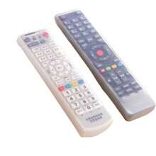 Funda protectora de silicona para control remoto de TV, cubierta de Body completo a prueba de golpes, diseño transparente para mantener la apariencia original. Funda para control remoto de TV, cubierta protectora de silicona, estuche de almacenamiento para control remoto, carcasa exterior para control remoto, regalo digital de Año Nuevo, accesorio protector de Navidad - Multicolor - View 9