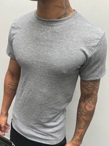 AMERICAN SHORT SLEEVE - Xám - Xem 2