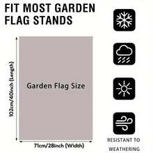 Classic Monogram Letter M Double-Sided Everyday Double Sided House Flag 40" X 28" Briarwood Lane, Room Decor Home Decor - Classic C - 查看 4