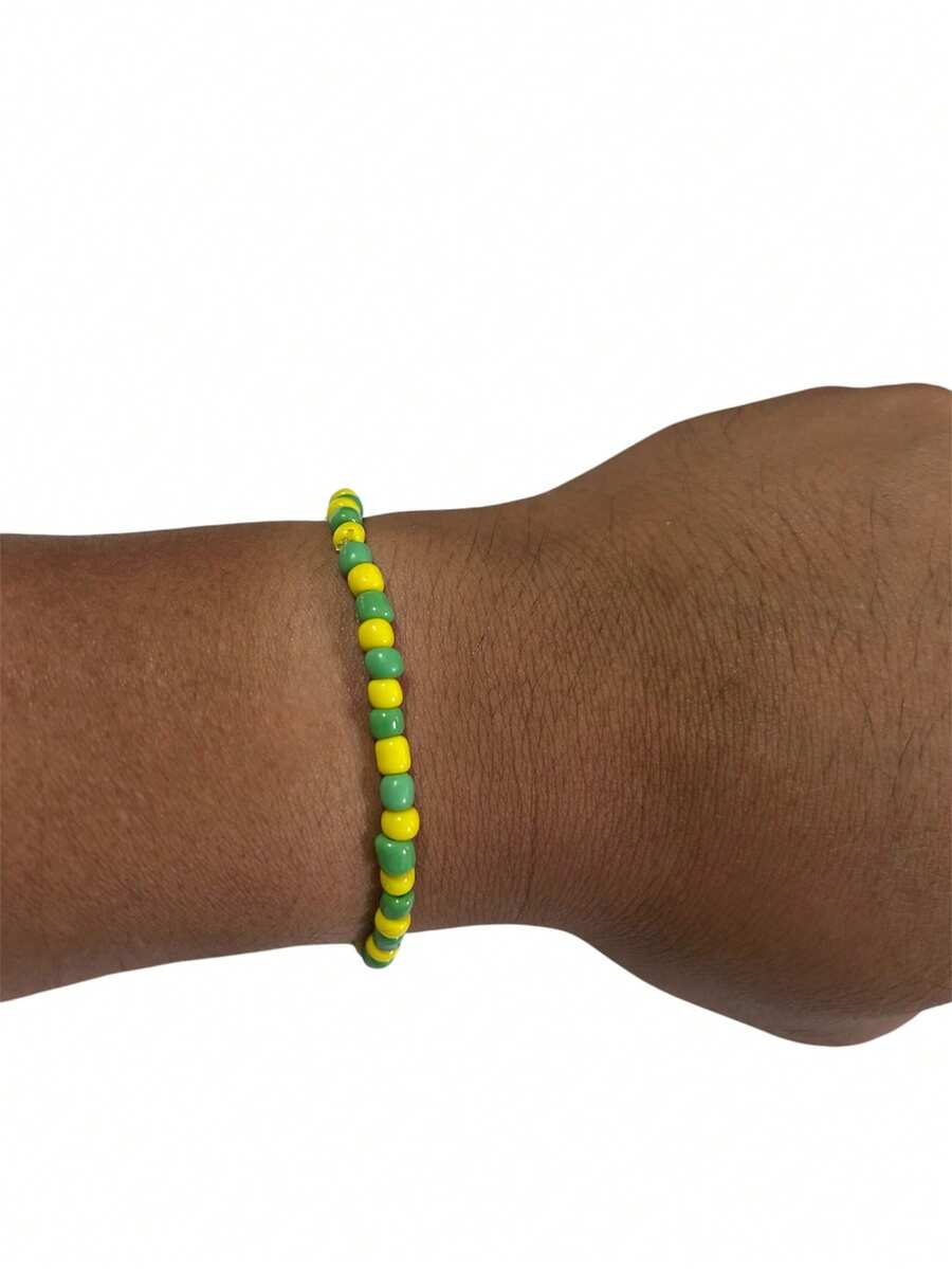 Pulsera de Orula símbolo de sabiduría, simbolo de sabiduria y proteccion espiritual - Multicolor - Ver 1