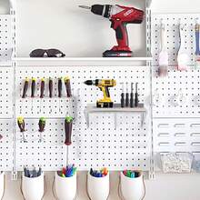 Estantes de pared de acero inoxidable de alta resistencia, estantes flotantes de calidad comercial con acabado cepillado, soporte triangular e instalación sin herramientas para cocina, garaje y lavadero - 48 x 14 x 14 pulgadas - Ver 5