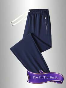 女士宽松慢跑裤 - 透气运动休闲裤，适合健身和街头穿着 - 藍色 - 查看 3