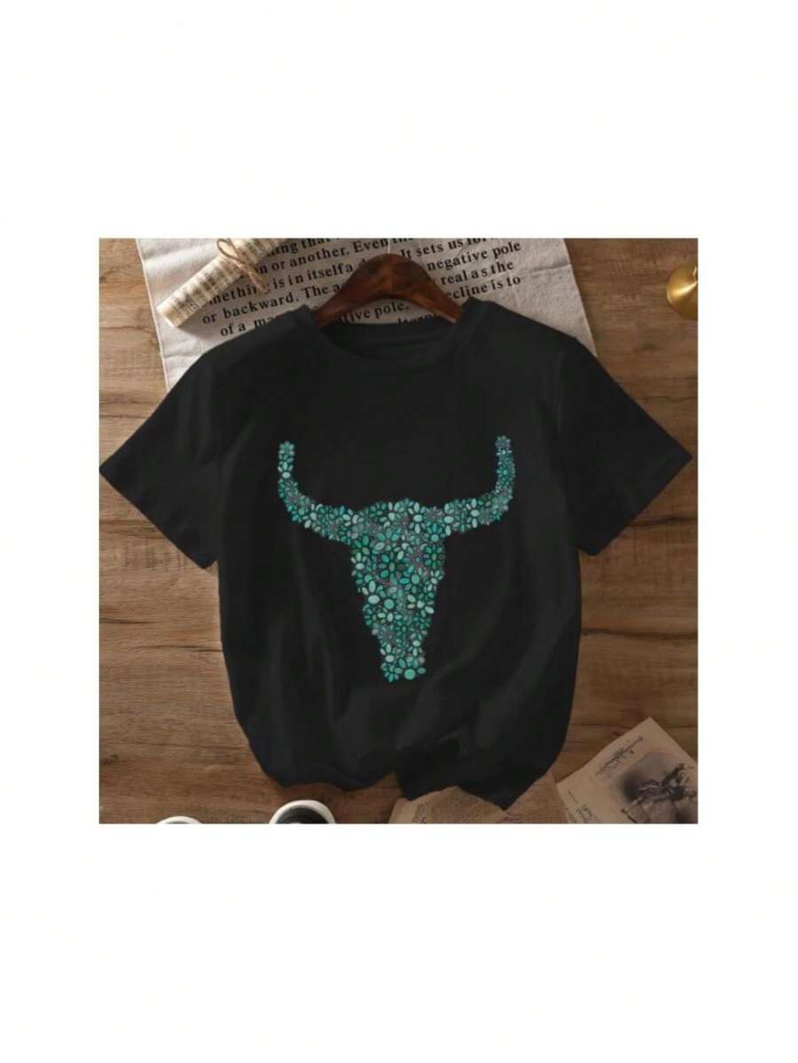Young Girls T-Shirts - Black - View 1