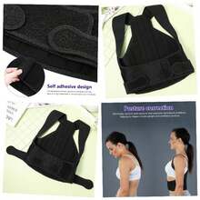 Cinturn De Espalda Correa De Postura Correa De Postura para Espalda De Postura Faja para Espalda Correas para La Espalda Enderezador De Espalda De - 48,50 x 35,00 x 5,00 cm - Ver 1