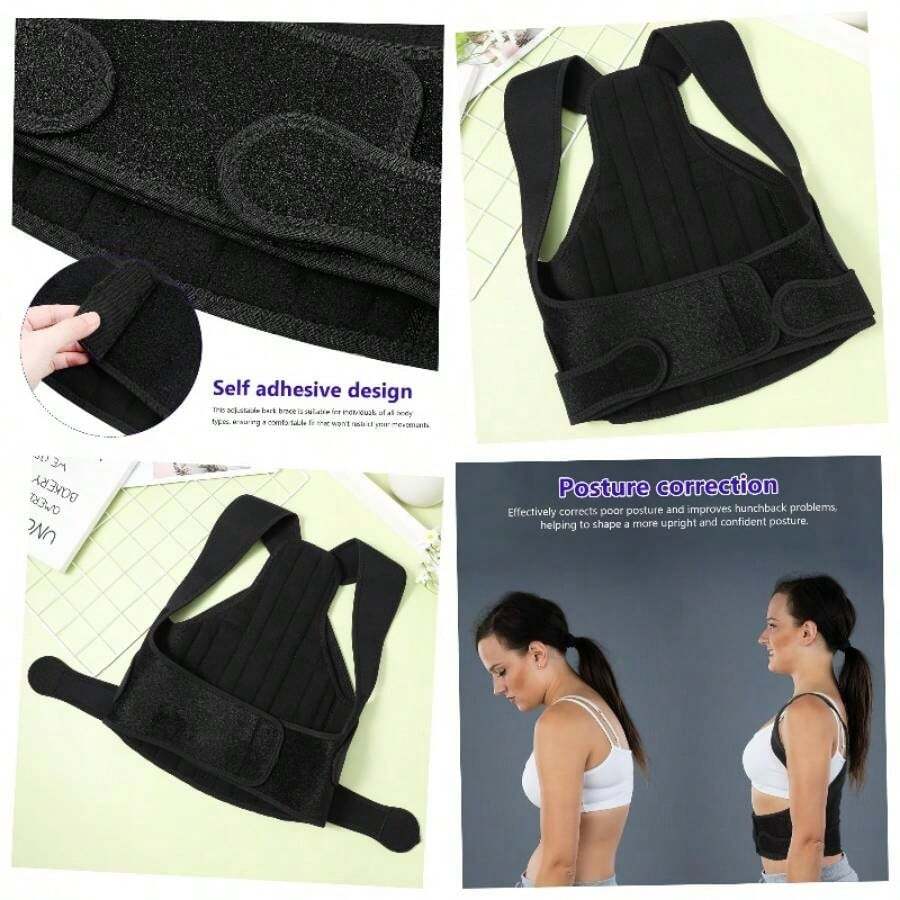 Cinturn De Espalda Correa De Postura Correa De Postura para Espalda De Postura Faja para Espalda Correas para La Espalda Enderezador De Espalda De - 48,50 x 35,00 x 5,00 cm - Ver 1