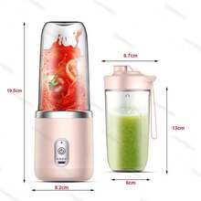 Mini Liquidificador Copo Mixer Elêtrico Batedor Shake Frutas