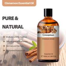 1pc Cinnamon Essential Oil PHATOIL 10ml/30ml/100ml Naturally Extracted Essence, Smooth And Tight Skin Balancing & Astringent - Cinnamon - View 6