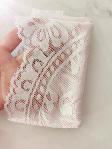 128cm*65cm/1pc Handmade DIY Lace Trim, Pale Pink Color, Suitable For Clothing, Headwear, Sofa, Lampshade, Tablecloth And Other Decorations