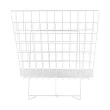 Tabletop Book Rack Magazine Rack For Table Top, Book Display Stand - أبيض - مشاهدة 6