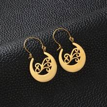 1 Cặp / Hoa tai Quần đảo Canary Tây Ban Nha dành cho nữ Trang sức bằng thép không gỉ của Quần đảo Canary - Nhiều màu - Xem 8