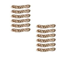 12PCS Cheesecloth Chair Sashes, Wedding Aisle Decorations Chair Bows Sashes Designed, Universal Chair Covers Chair Sash For Wedding Reception Party Hotel Event Decoration - Multicolor - View 16