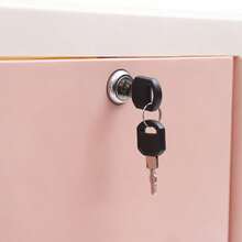 Kommode Aufbewahrungsturm Schrank 6 Schubladenorganisation Drawer Organizer - Pink - Übersicht 9