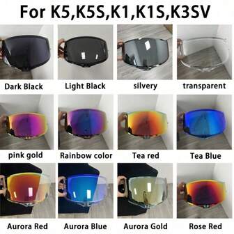 K5 Helmet Lens Visor,For K5,K5S,K1,K1S,K3SV, Visera Casco Moto,For Motorcycle Helmets