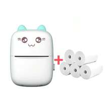 Mini Portable Pocket Thermal Printer Wireless Printing Photos Notes Bluetooth For Android IOS - Nhiều màu - Xem 14