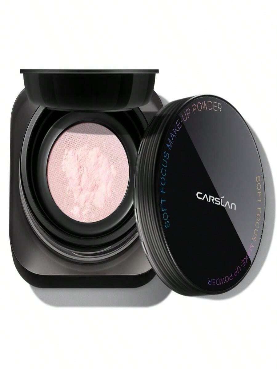 CARSLAN 10 Soft Focus Loose Setting Powder, Waterproof, Matte, Oil Control, Shine Free, Talc-Free Face Powder Makeup, 24H Longwear Finishing Powder, 02 Translucent For Oily - Beige - View 1