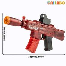 unilabo 2025 New MP5 Electric Sound And Light Toy Gun, Toy Gun With Dazzling Lights And Fun Sounds, Safety & Durability Materials, Fun Game Entertainment For Kids - Ideal Festival Birthday Gift For Boys Girls 3+ - Multicolor - View 8