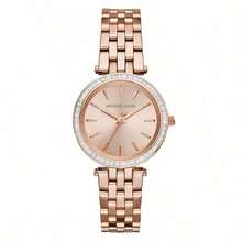 Michael Kors Women's Quartz Watch, Lightweight And Ideal For Daily Wear By Women. Features Precise Timekeeping, A Stainless Steel Case Back, And A Sapphire Crystal Glass. Model MK3366.