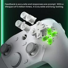 GAMESIR Controlador de juegos G7 Pro, gatillo dual, asignación de movimiento para PC, frecuencia de informe de 1000Hz, conexión de triple modo, compatible con ajuste de parámetros de software, equipado con base de carga de inicio/parada inteligente, compatible con Xbox/PC/Steam/Android - Negro - Negro - Ver 5