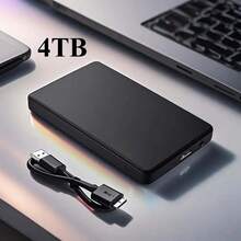 4TB 2TB Ultra-Fast Portable External HDD, High-Capacity High-Speed External Hard Drive,For Computer,Dash Cams,Portable 4TB 2TB External Hard Disk, Sleek Design, Reliable Storage, Ideal For Students, And Professionals (USB 3.0) - 4TB - 查看 13