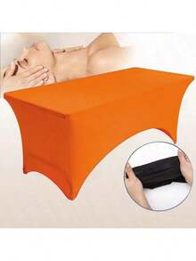 1 pieza Sábana ajustable de 6 pies para cama de masaje de salón, sábana para extensión de pestañas, cubierta de mesa de masaje para cama de pestañas, para salón de belleza